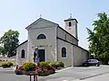 L'église Saint-Étienne de Carresse.