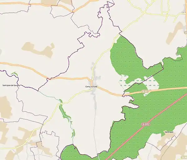 Carte de Cerisy