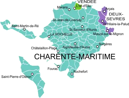 Province de l'Aunis au XVIIIe siècle