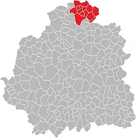 Canton de Saint-Christophe-en-Bazelle