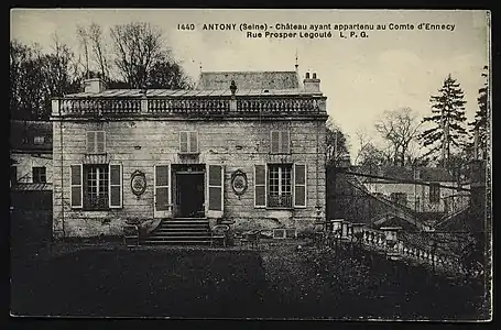 Le « château » d'Antony.