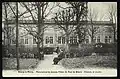 Carte postale - Bourg-la-Reine - Pensionnat de Jeunes Filles - 6 rue de Bièvre - Classes et jardin.