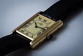 Cartier Tank.