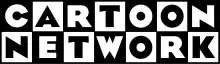 Logo en forme damier noir et blanc avec chacune des lettres formant Cartoon Network représentées dans les cases.