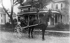 Attelage avec une Bricole