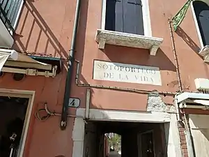 Riva Longa - casino Pisani XVIIe siècle