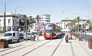 Tramway de Casablanca.