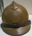 Casque des troupes coloniales.