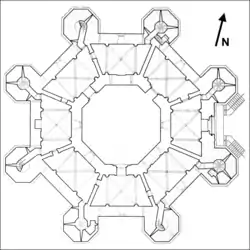 Plan de Castel del Monte.