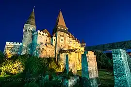 Château des Corvin à Hunedoara