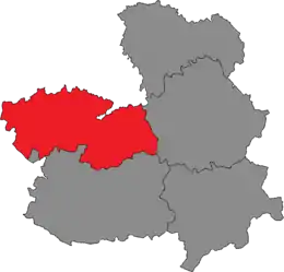 Carte de la circonscription.