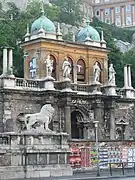 Entrée de la zone du palais