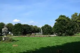 Le parc du château.