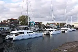 Catamarans de croisière Lagoon fabriqués à Bordeaux.