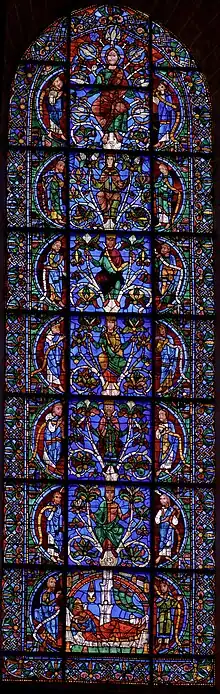 Baie 49 - Arbre de Jessé.