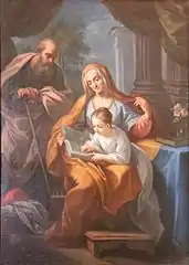 Anonyme, L'Éducation de la Vierge (XVIIe siècle).