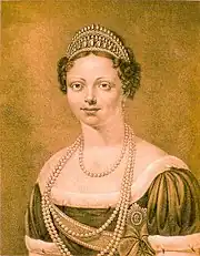 Catherine Pavlovna de Russie (lithographie, 1817)