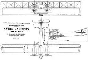 vue en plan de l’avion