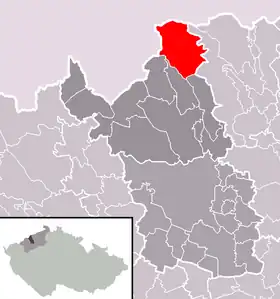 Localisation de Český Jiřetín