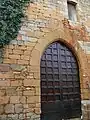 Une ancienne porte du château.