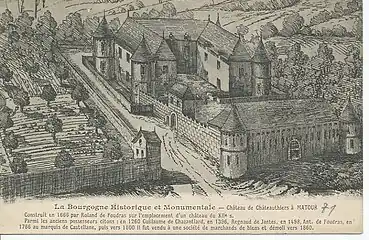 Château de Châteautiers.