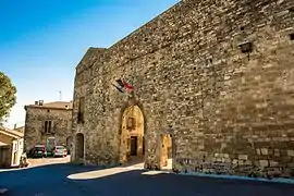 Façade du château.