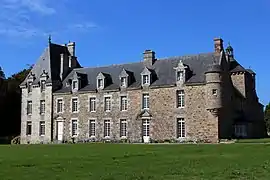 Château de Kerduel, façade sud.
