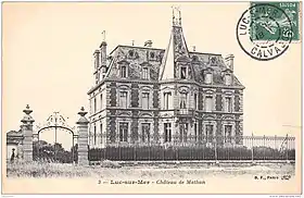 Le château de Mathan.