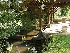 L'Argent au lavoir de la Chenau.