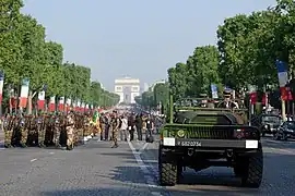 Défilé militaire du 14 juillet 2013.
