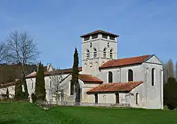 L'église abbatiale.