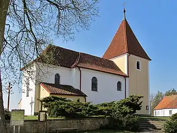 Chanovice : église de la Sainte-Croix.