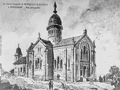 Le projet d'une nouvelle chapelle en 1914 (annulé).
