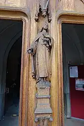 Statue de sainte Thérèse.