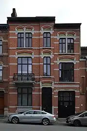 Maison Lagouche (1910), de style art nouveau.