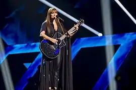 Charlotte Perrelli, interprétant Mitt Liv.