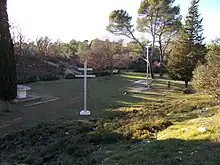 Lieu situé sur la commune de Signes dans le Var où 38 résistants furent fusillés par les troupes allemandes d'occupation les 18 juillet et 12 août 1944.