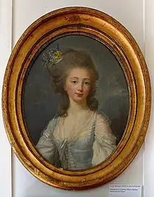 Portrait de la comtesse Marie-Thérèse Antoinette de Cluzel par Louise Élisabeth Vigée Le Brun (1779).