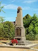 Le monument aux morts en 2016.