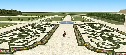 Chateau de Marines, Val Oise, XVIIe