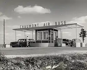 Entrée de la base en 1962