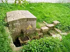 La fontaine au Lion ou fontaine des Champs.