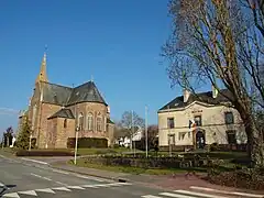Église et mairie