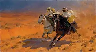 Fantasia, par Ulpiano Checa y Sanz (1860-1916).