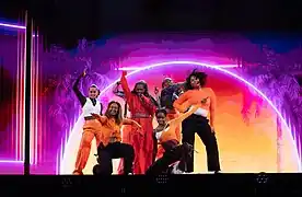 Chelsea Muco interprétant Controlla.