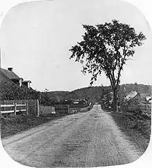 Côte-des-Neiges, 1859, par William Notman