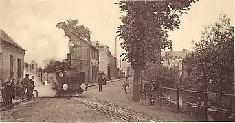 La gare du Cateau vers 1911