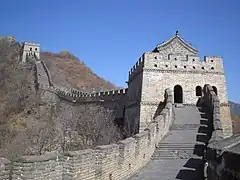 À Mutianyu, près de Pékin.