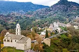 Chiatra depuis l'oppidum.