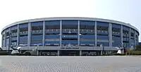Le Chiba Marine Stadium, qui sert de décor à l'intrigue.